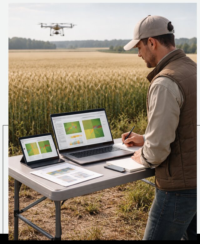 Система AI прогнозирования урожайности для точных агрономий в Вятских Поляне