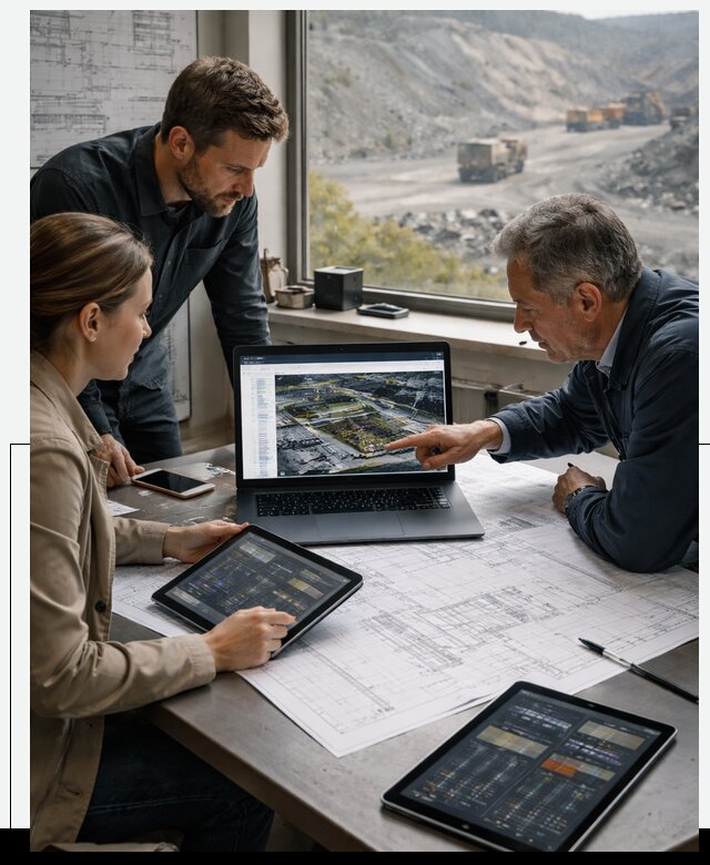 Разработка и внедрение систем для горнодобычи в Вятских Поляне