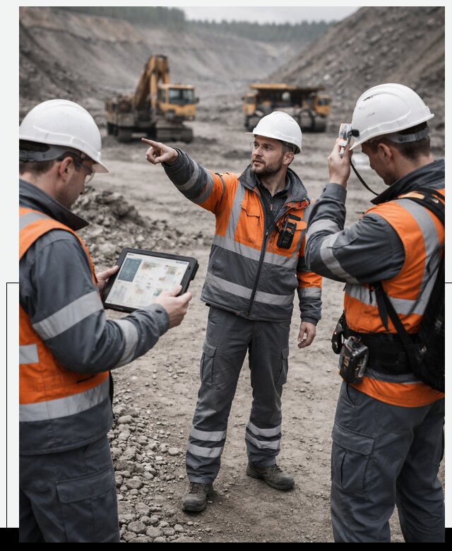 Система контроля персонала для горнодобывающей отрасли в Вятских Поляне