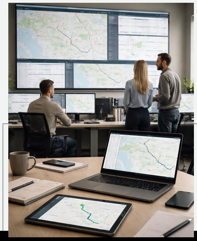 Трекинг грузов и Fleet Management, мониторинг автопарка в Вятских Поляне