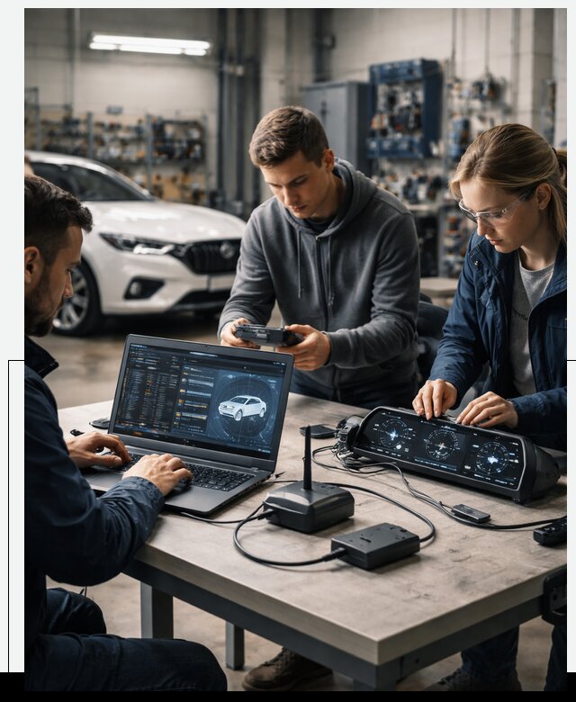 Разработка Connected Car и ПО для автопрома в Вятских Поляне