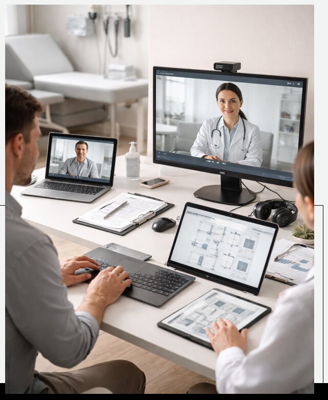 Телемедицина и видеоконсультации в Вятских Поляне от 8628 р. | АвикейВтс