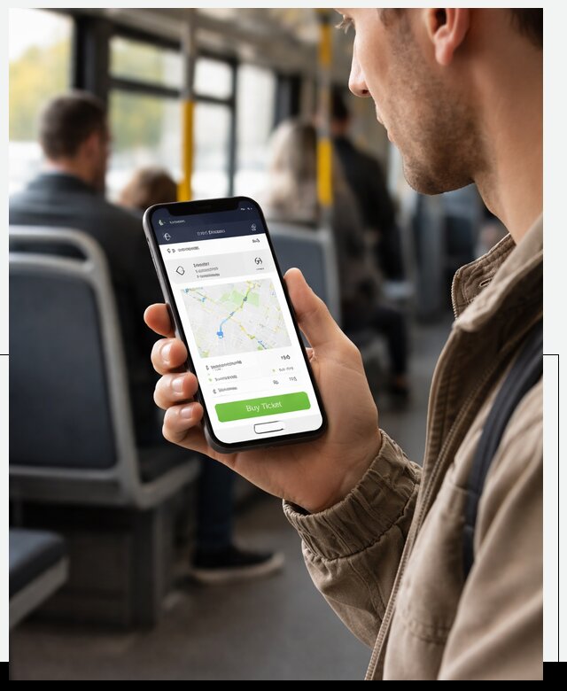 Мобильное приложение для пассажиров в Вятских Поляне от 609000 р.|АвикейВтс
